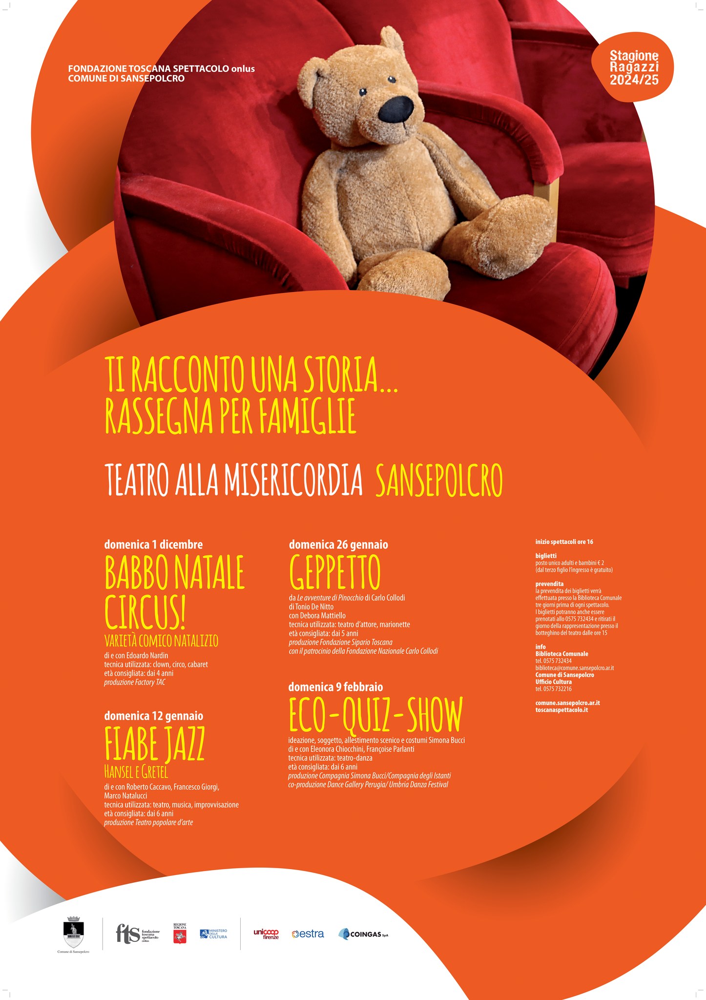 Appuntamenti Ti Racconto una Storia