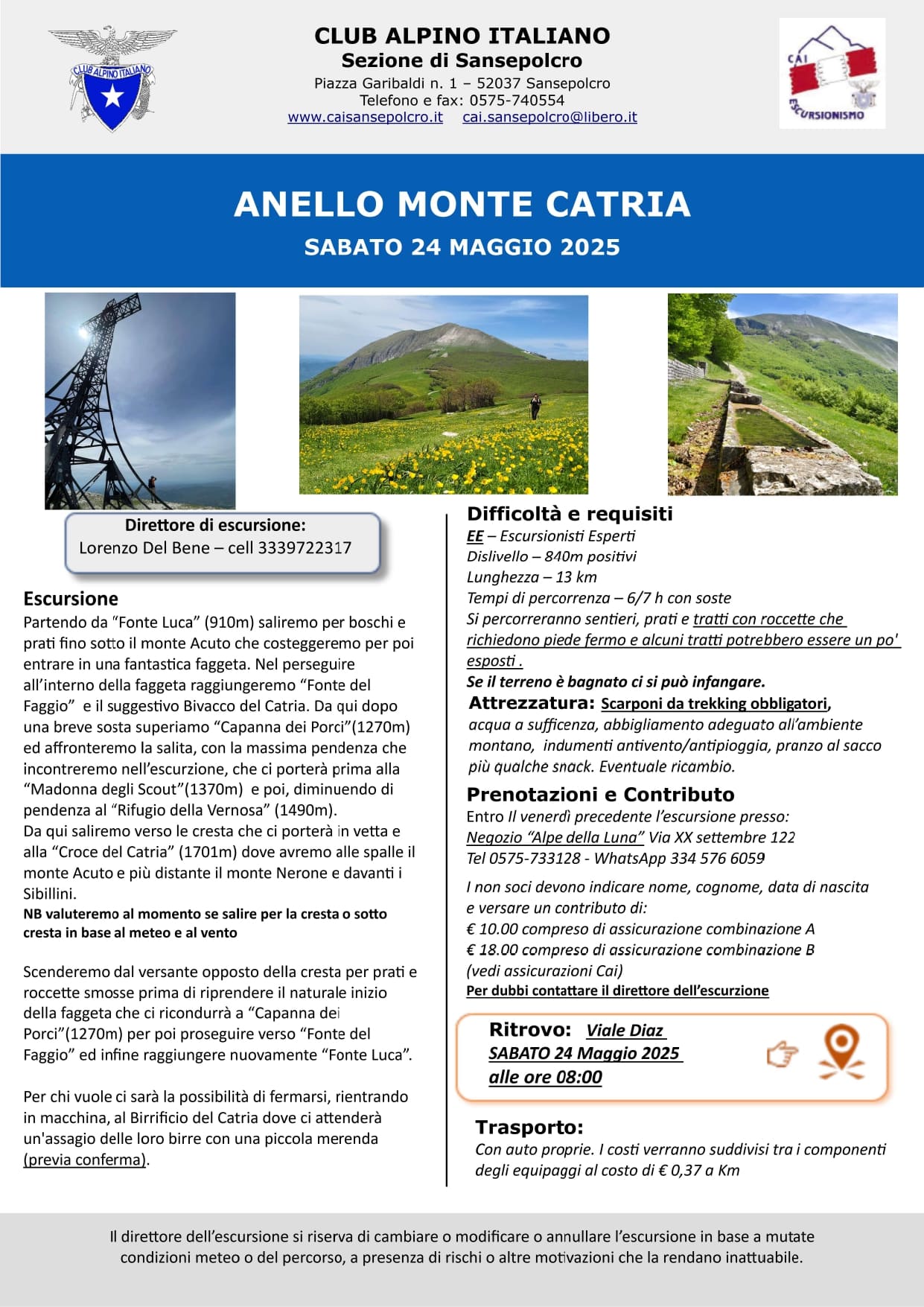 Anello del Catria - 24 maggio