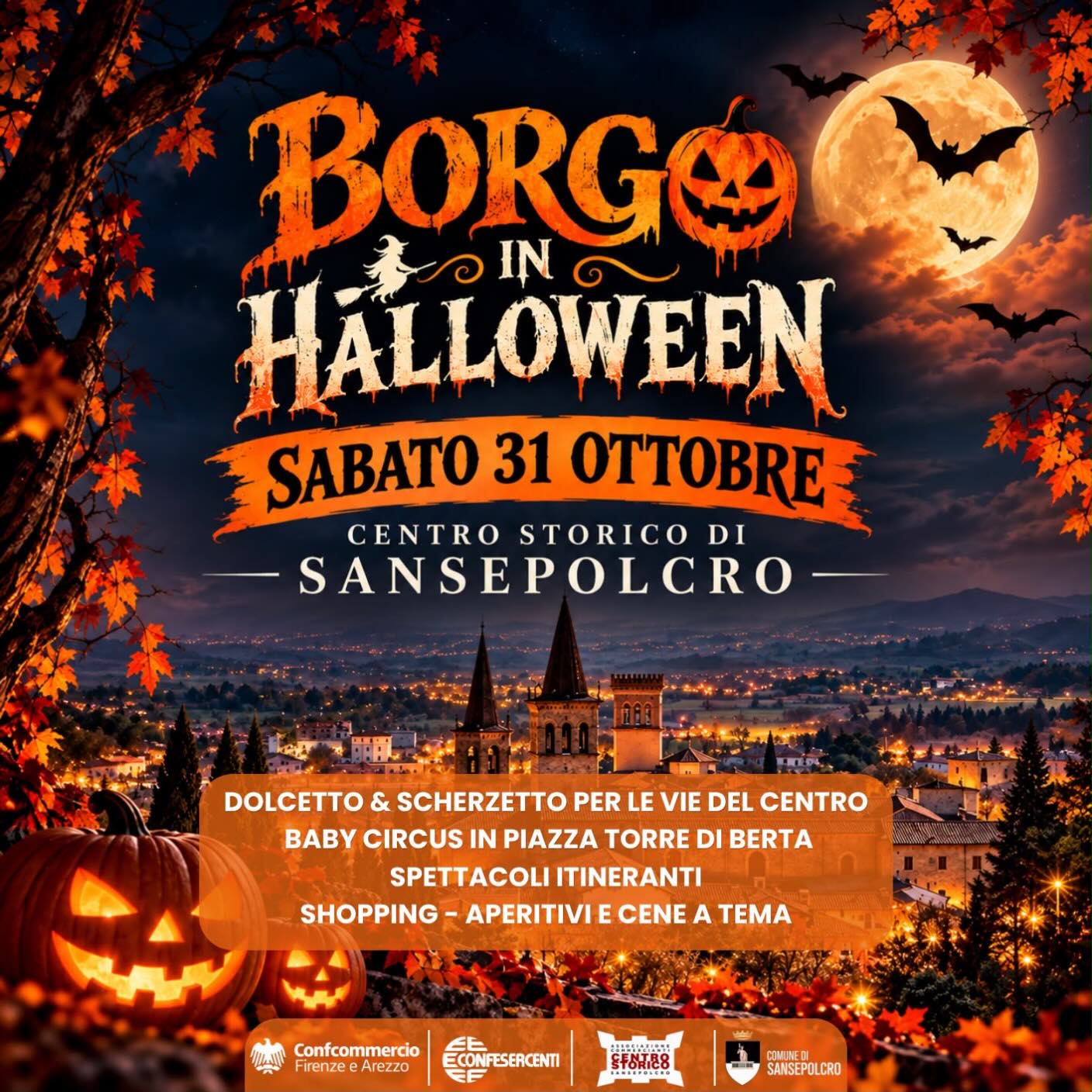 Borgo in Halloween
