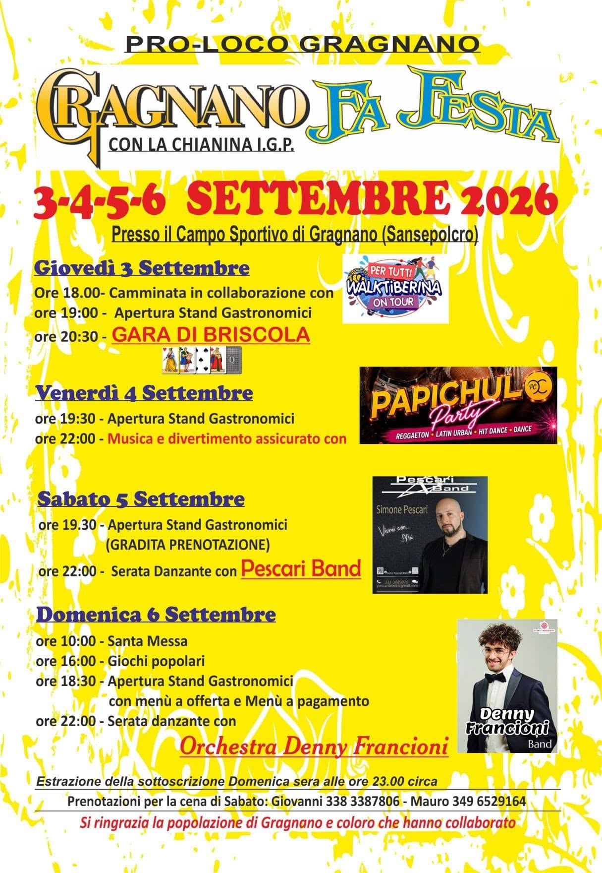 Gragnano Fa Festa 2026