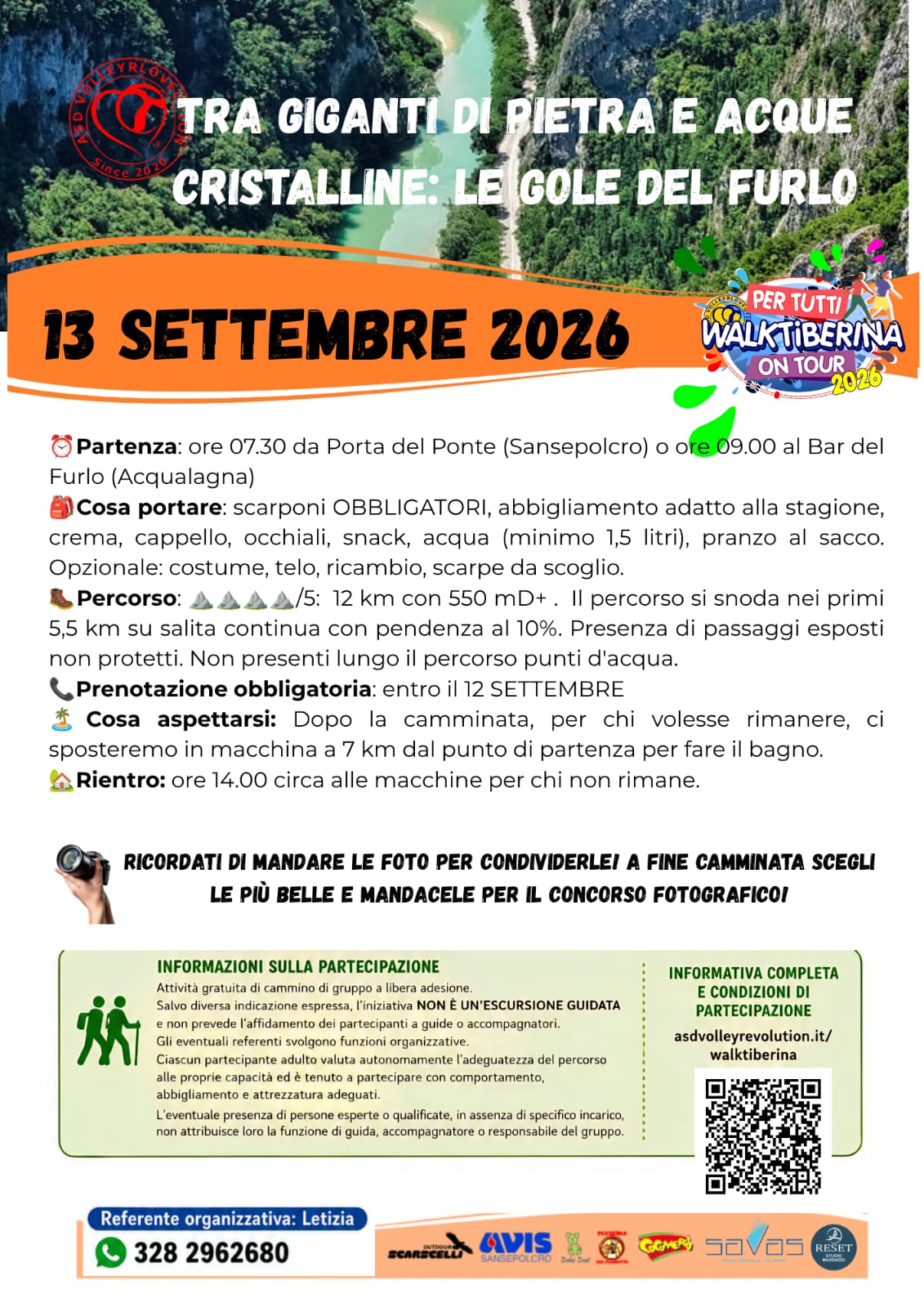 Walktiberina 13 settembre