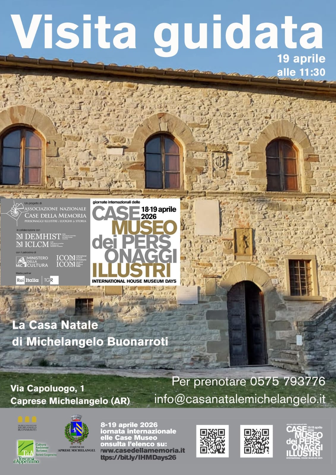 Visita guidata Museo Casa Natale Michelangelo