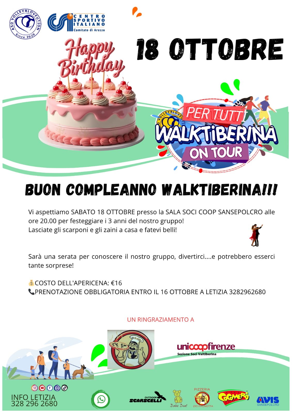 Programma 18 ottobre