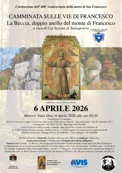 La Beccia doppio anello del Monte di Francesco