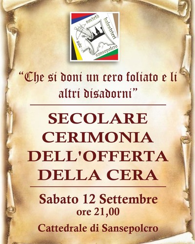 Offerta della Cera