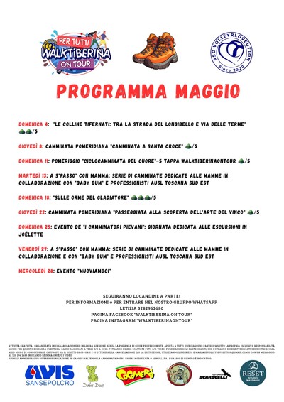 Programma Maggio 2025