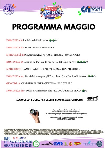 Programma Maggio 2026