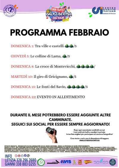 Programma Febbraio 2026
