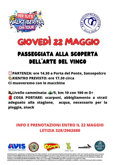 Programma del 22 maggio