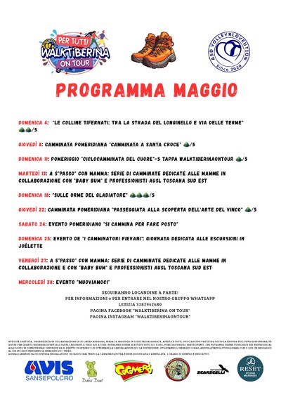 Programma Maggio 2025