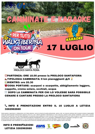 Camminate e Karaoke