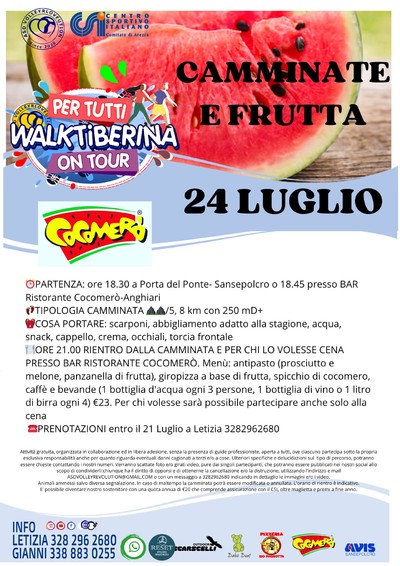 Camminate e Frutta