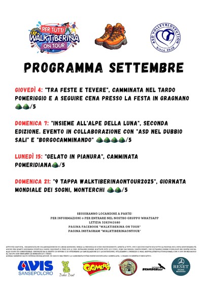 Programma Settembre 2025
