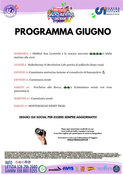 Programma Giugno 2026