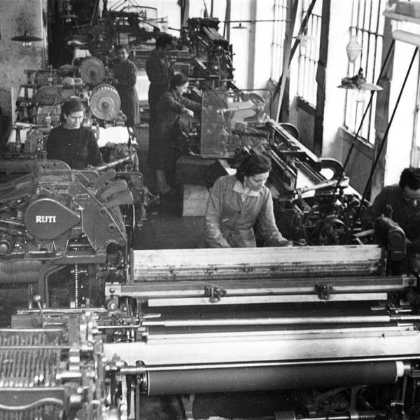 L'antico laboratorio di tessuti