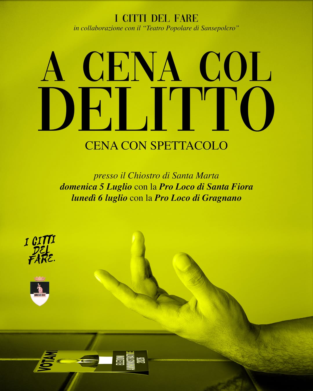 A cena col delitto