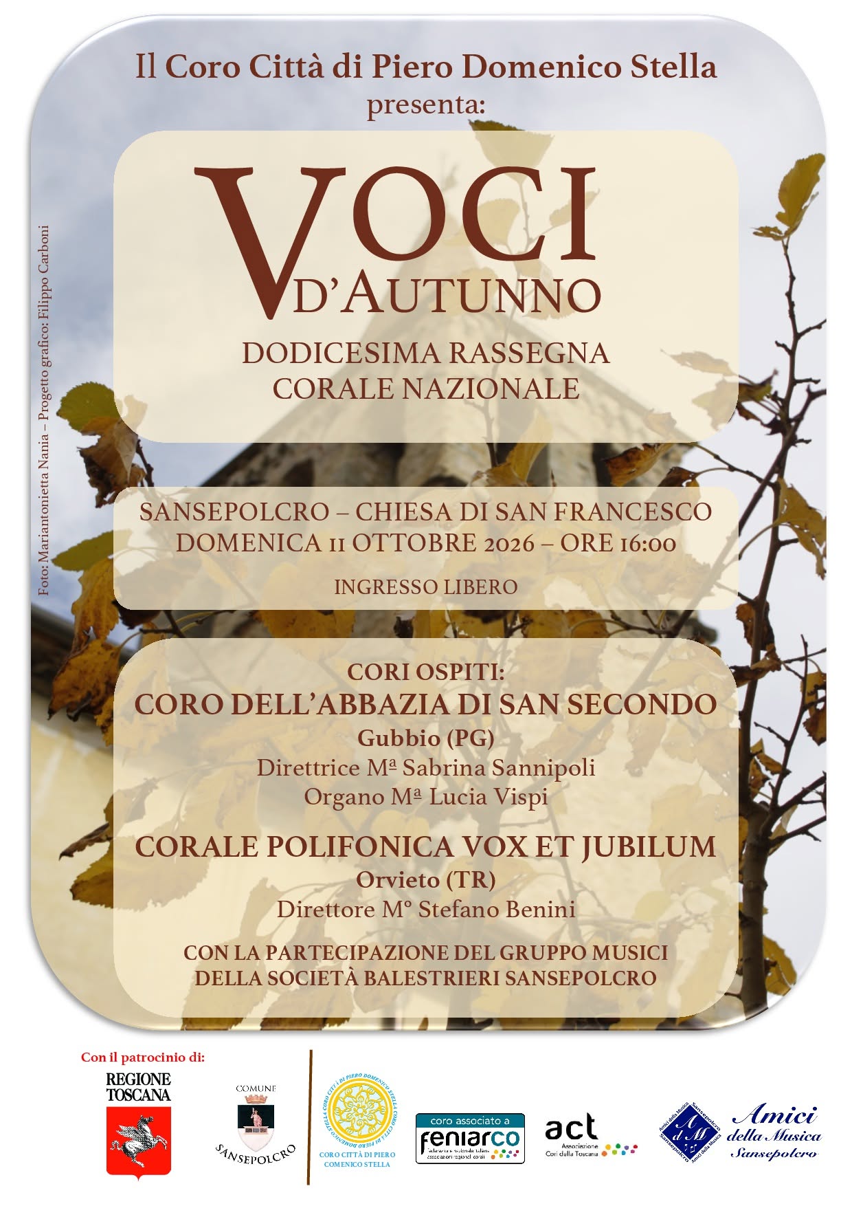 Voci d'Autunno 2026