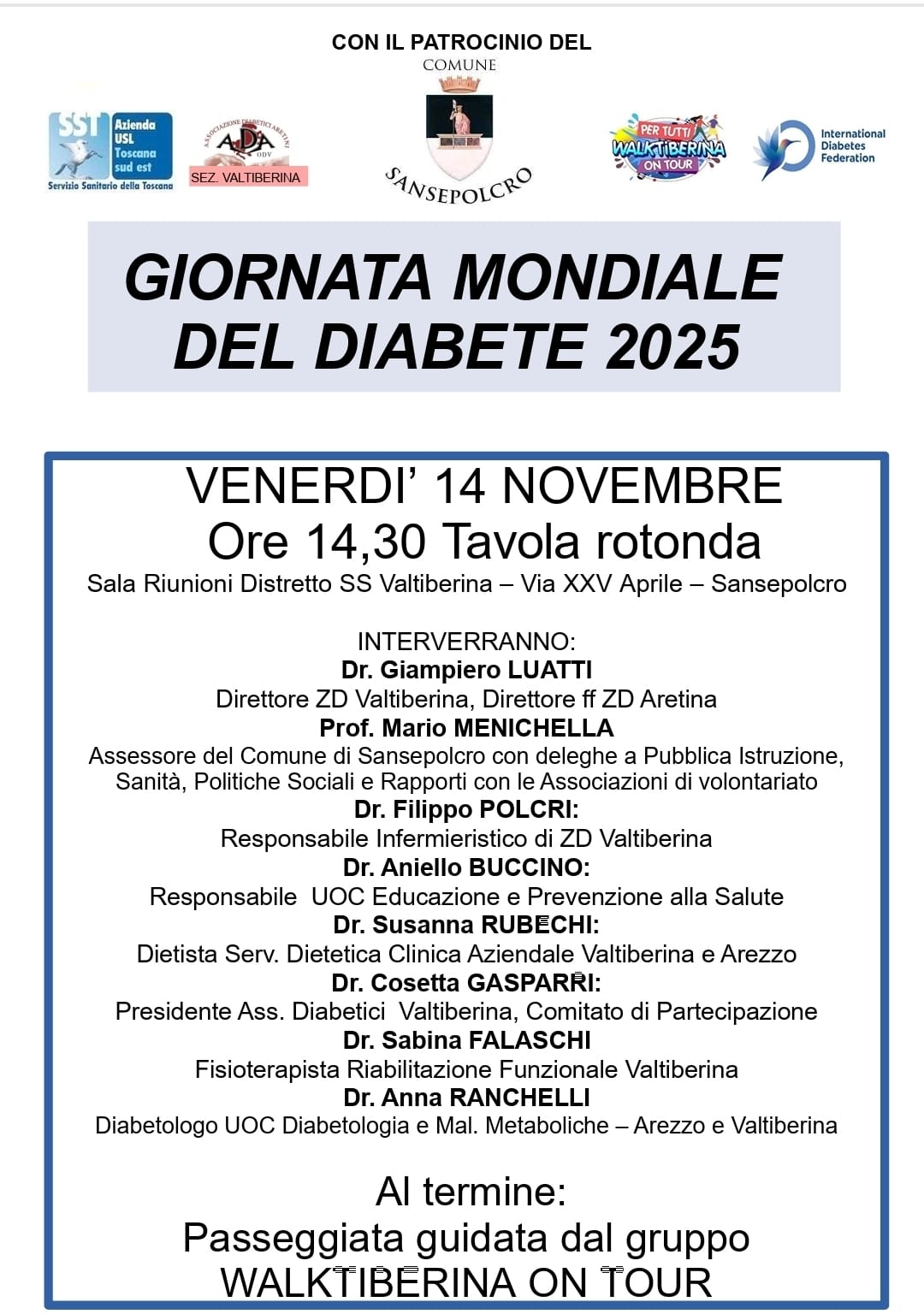 Giornata Mondiale del Diabete 2025