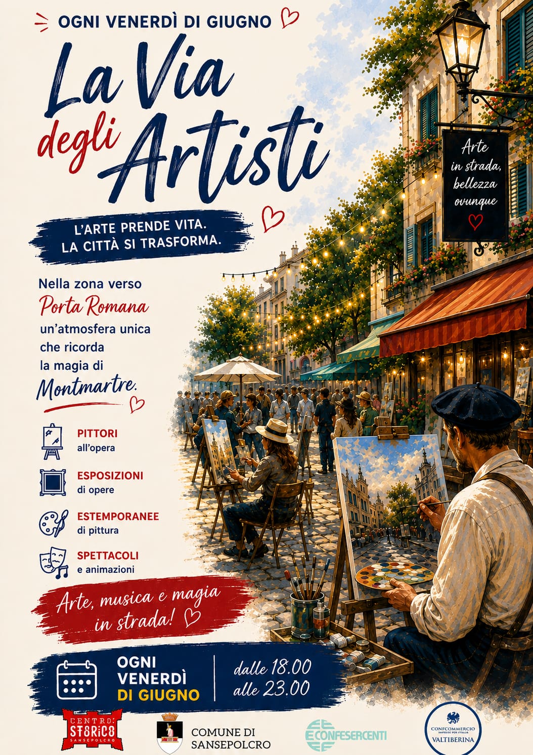 La Via degli Artisti
