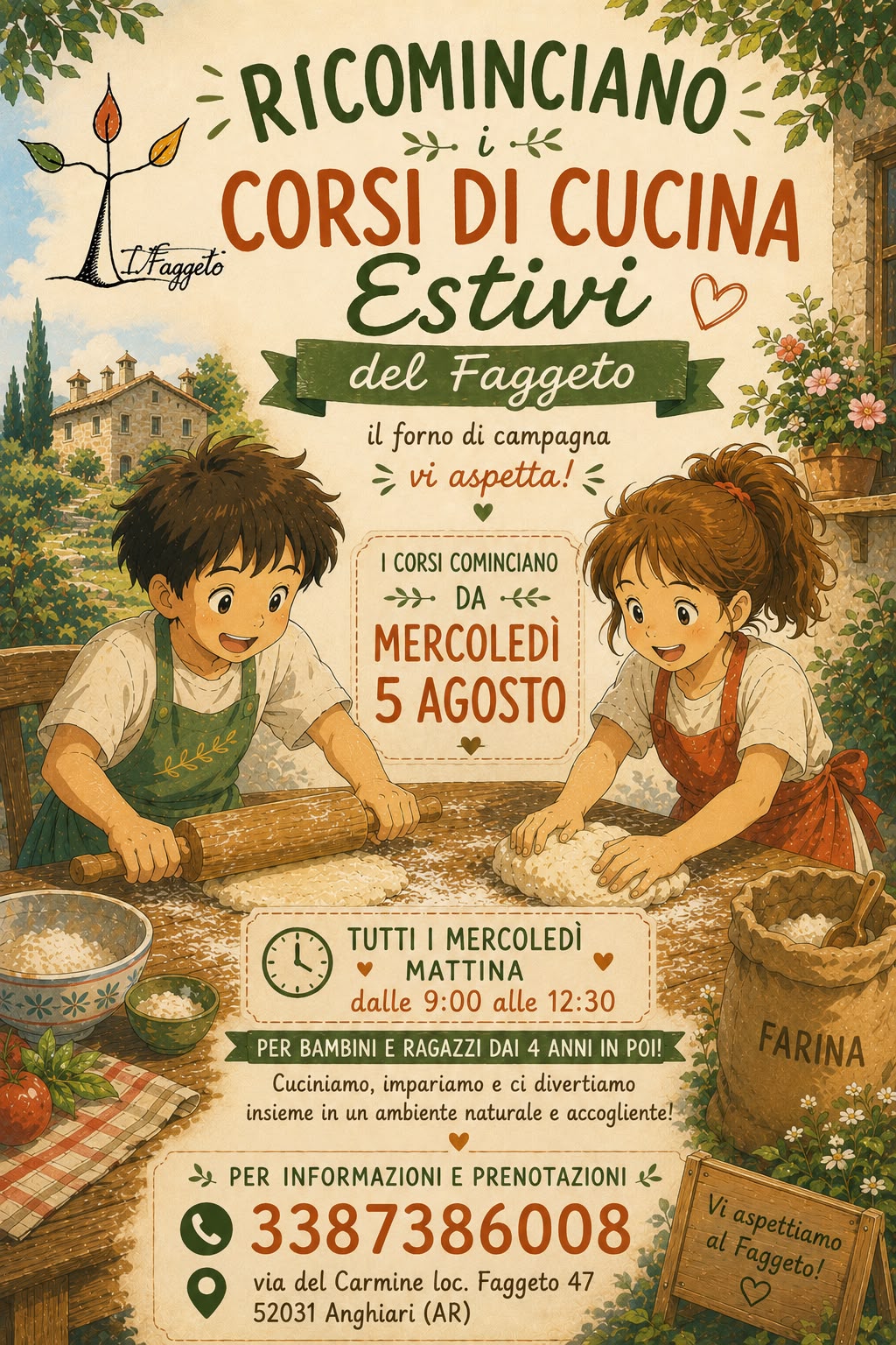 Corsi di Cucina Estivi
