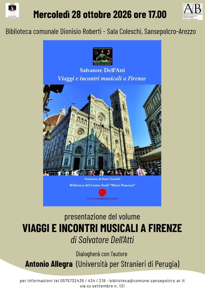 Viaggi e Incontri Musicali a Firenze